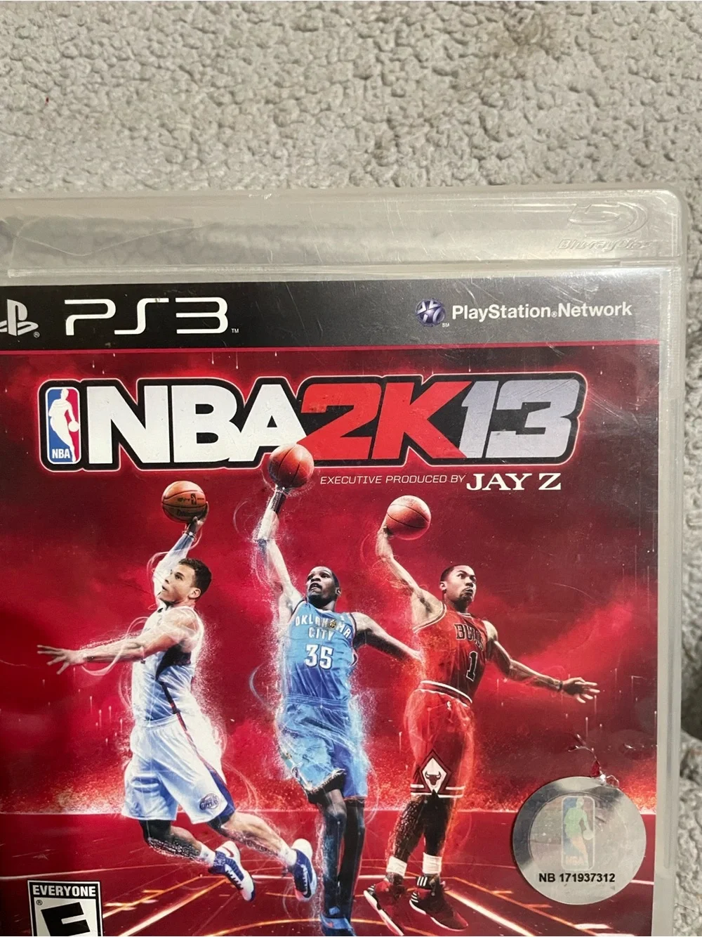 NBA 2K13 PS3 Video Game - Red Cover
